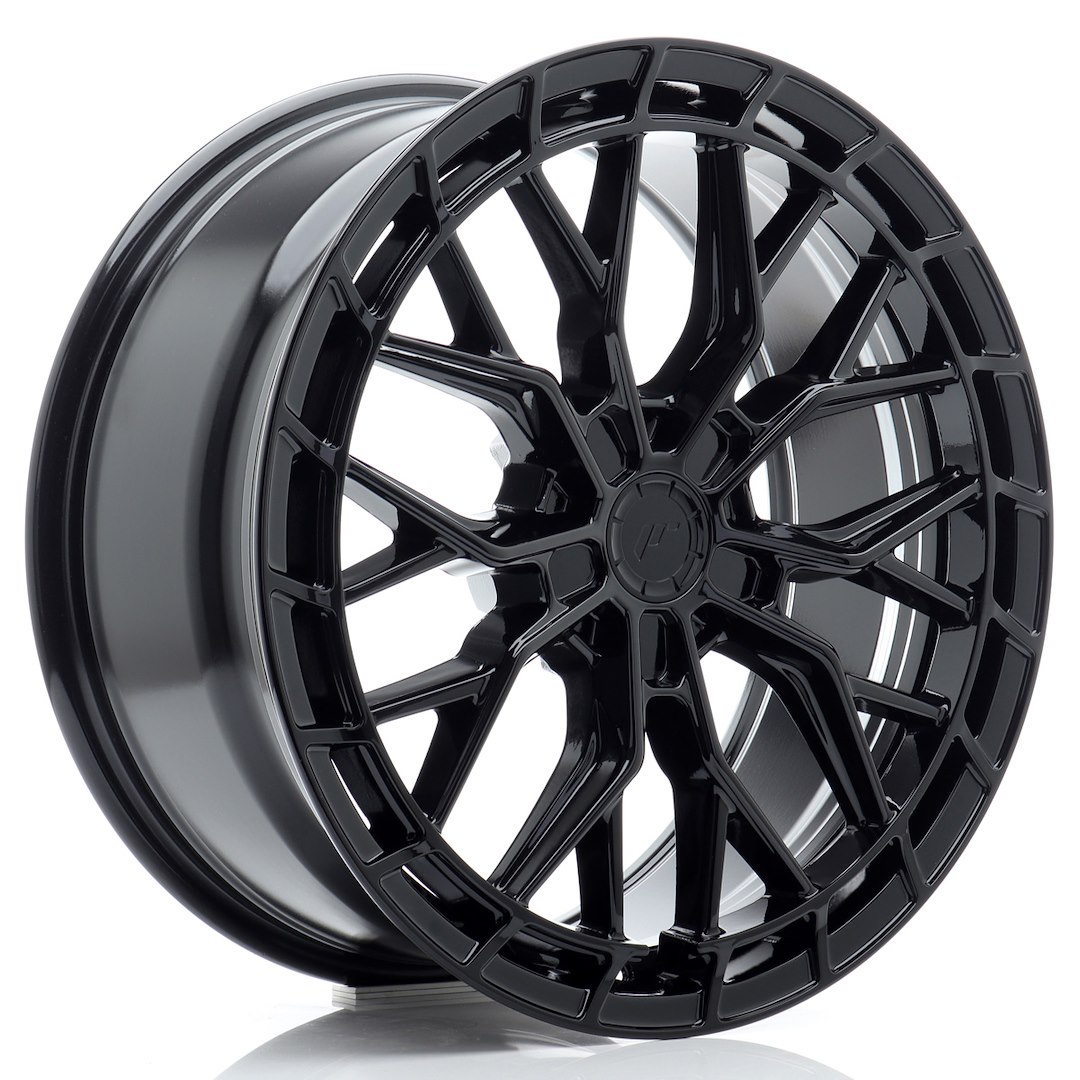 Japan Racing JR48 19x8.5 ET20-45 Noir Brillant (ET et entraxe sélectionnables librement)