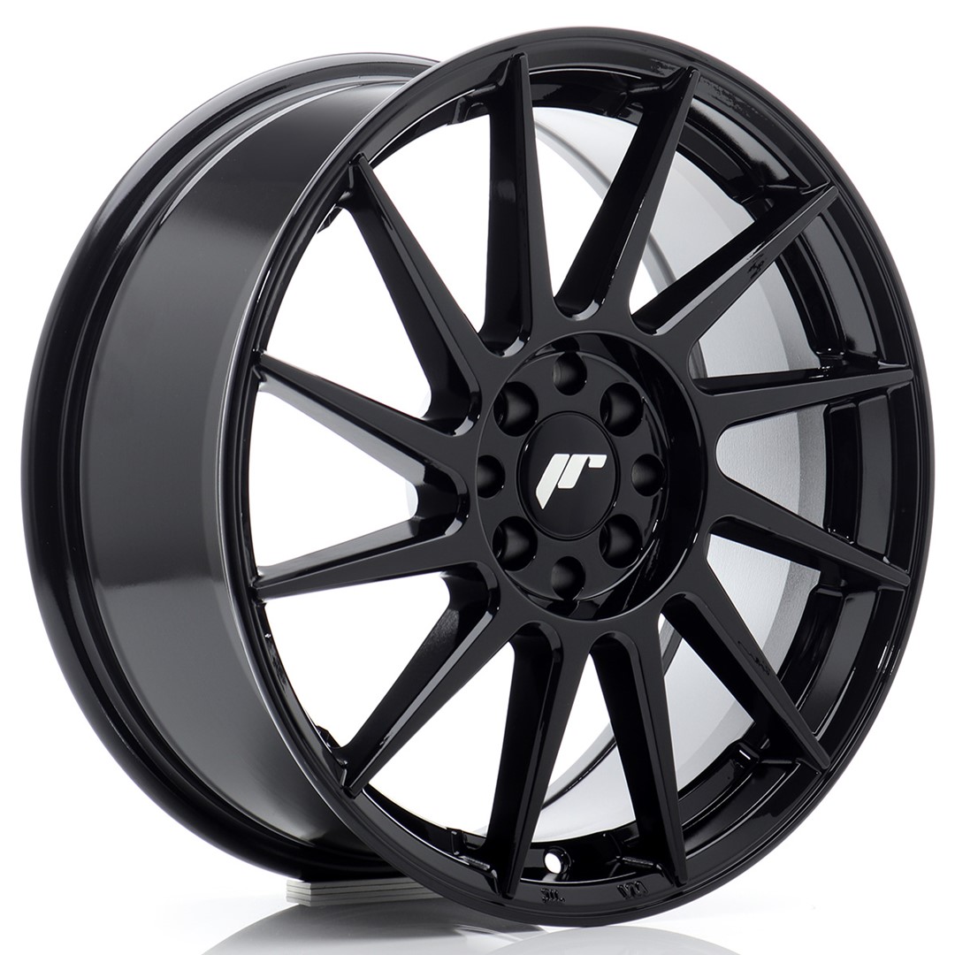 Japan Racing JR22 17x7 ET25 4x100/108 Gloss Black