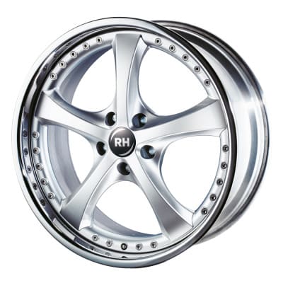 RH Alurad RAU Vesuv in Silber Horn Edelstahl Farbe