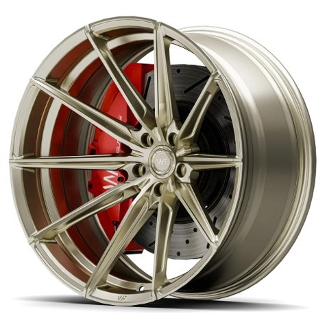 Jantes Wheelforce CF.3-FFR 22x11 ET10 5x120 Or Clair