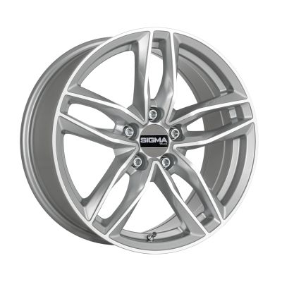 Sigma 226 17x7.5 ET42 5x112 Silver-Polished