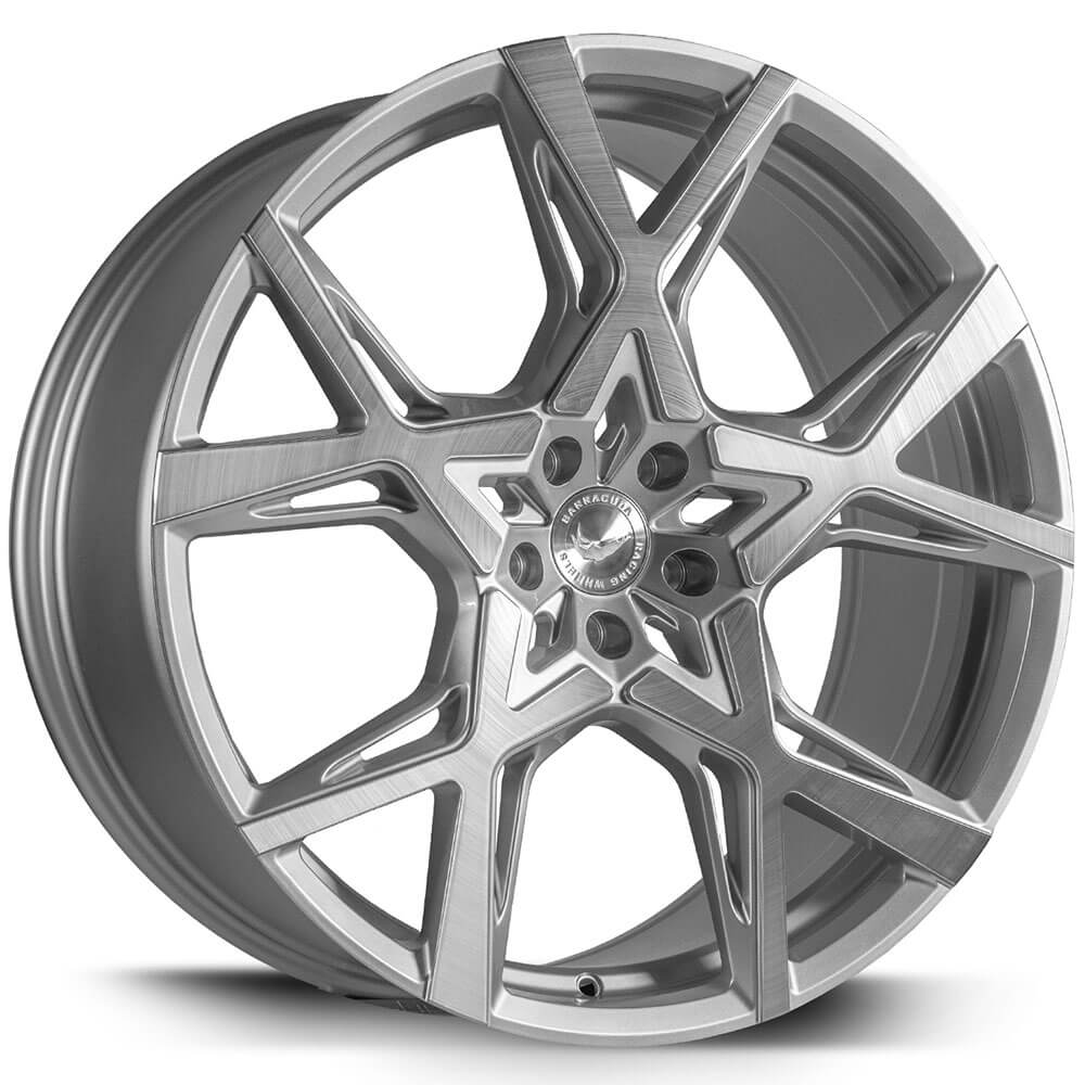 Barracuda PROJECT X 22x10 ET45 5x127 Silver-Brushed-Surface