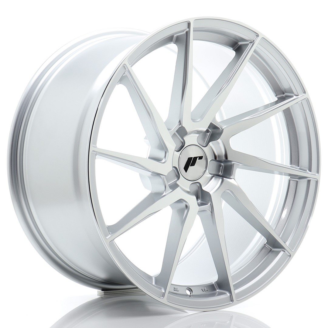 Japan Racing JR36 20x9.5 ET20-40 Blank (5H) Silver Machined Face