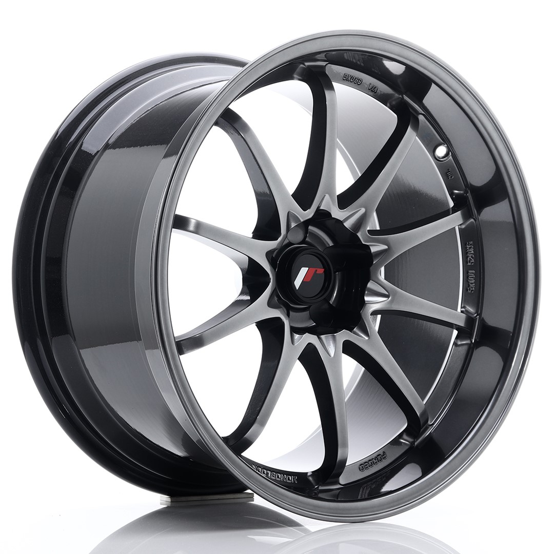Japan Racing JR5 19x10.5 ET12 Blank (5H) Hyper Black