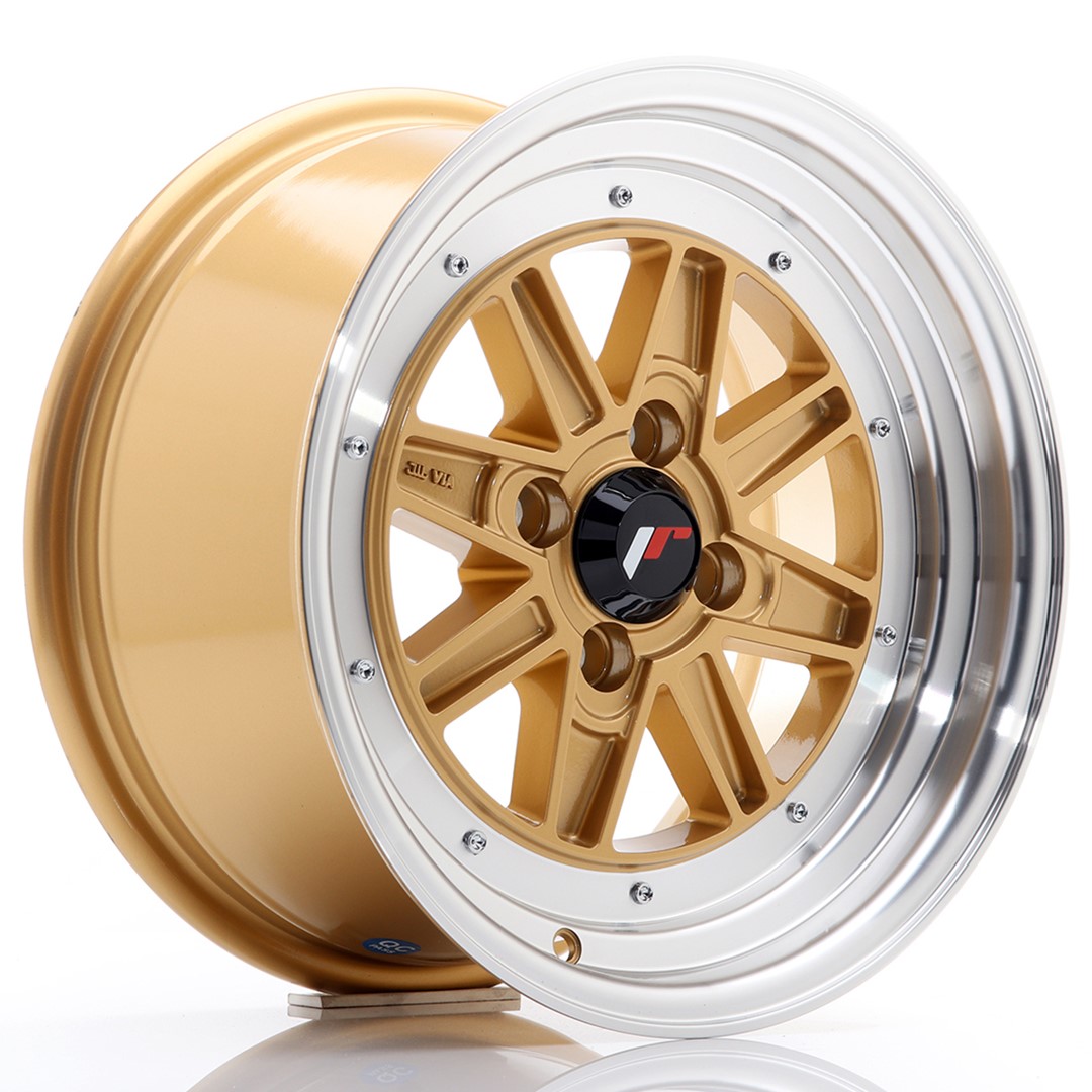 Japan Racing JR31 15x7.5 ET20 4x100 Gold Machined Lip