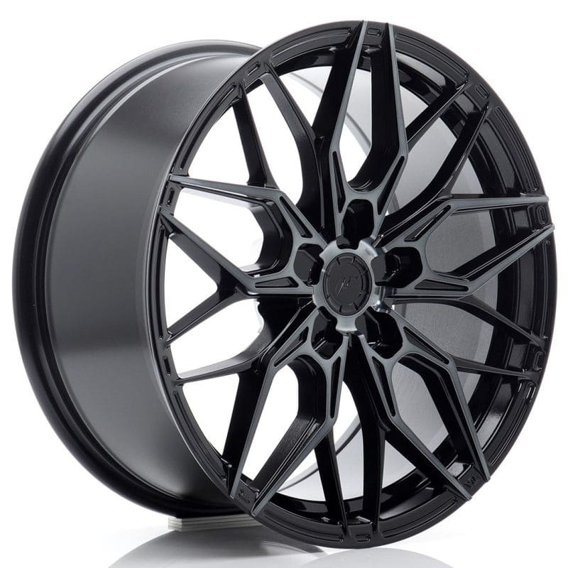 Japan Racing JR46 in Black Machined Tinted Face Farbe