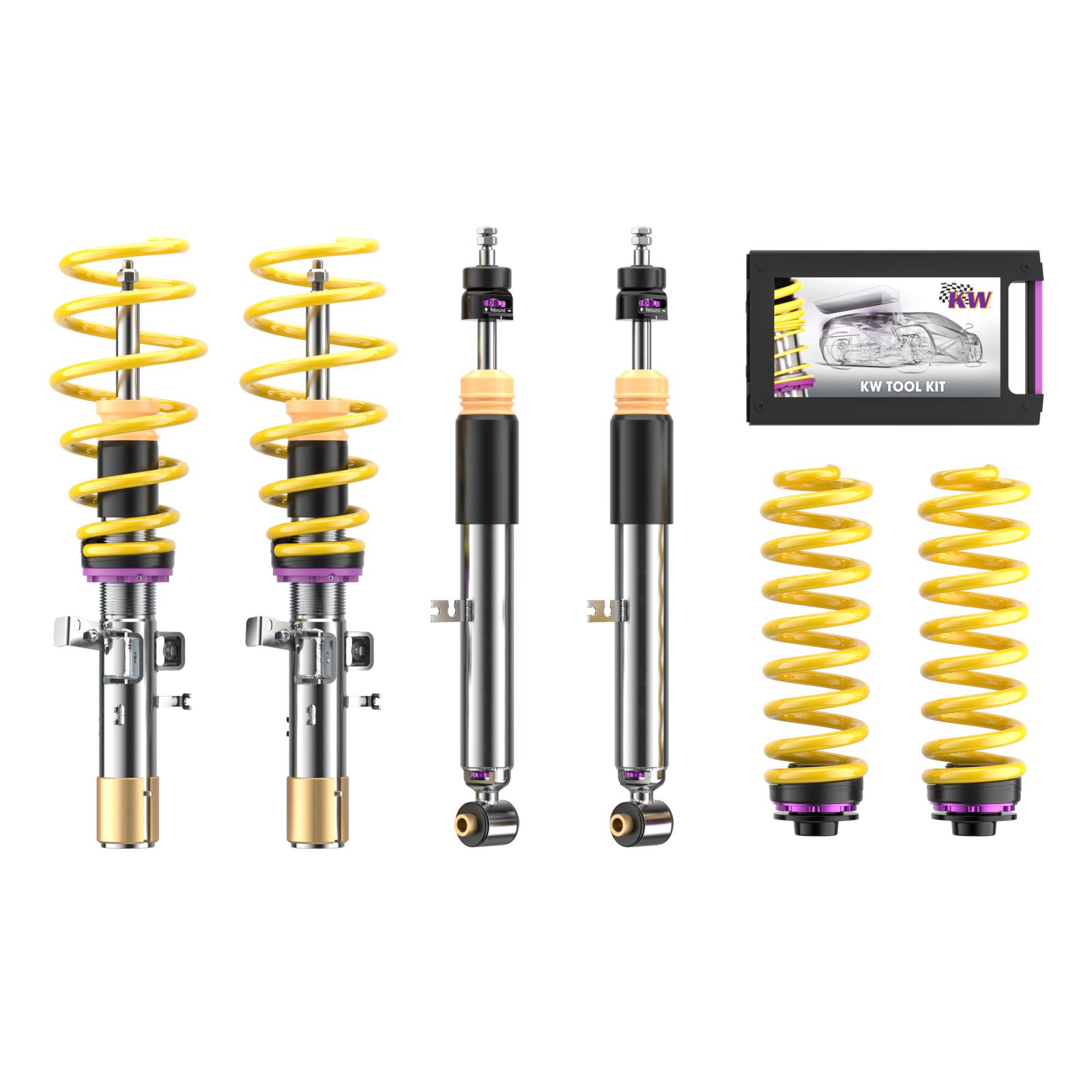 KW Fahrwerk V3 Leveling (inkl. Stilllegung f. elektr. Dämpfer)