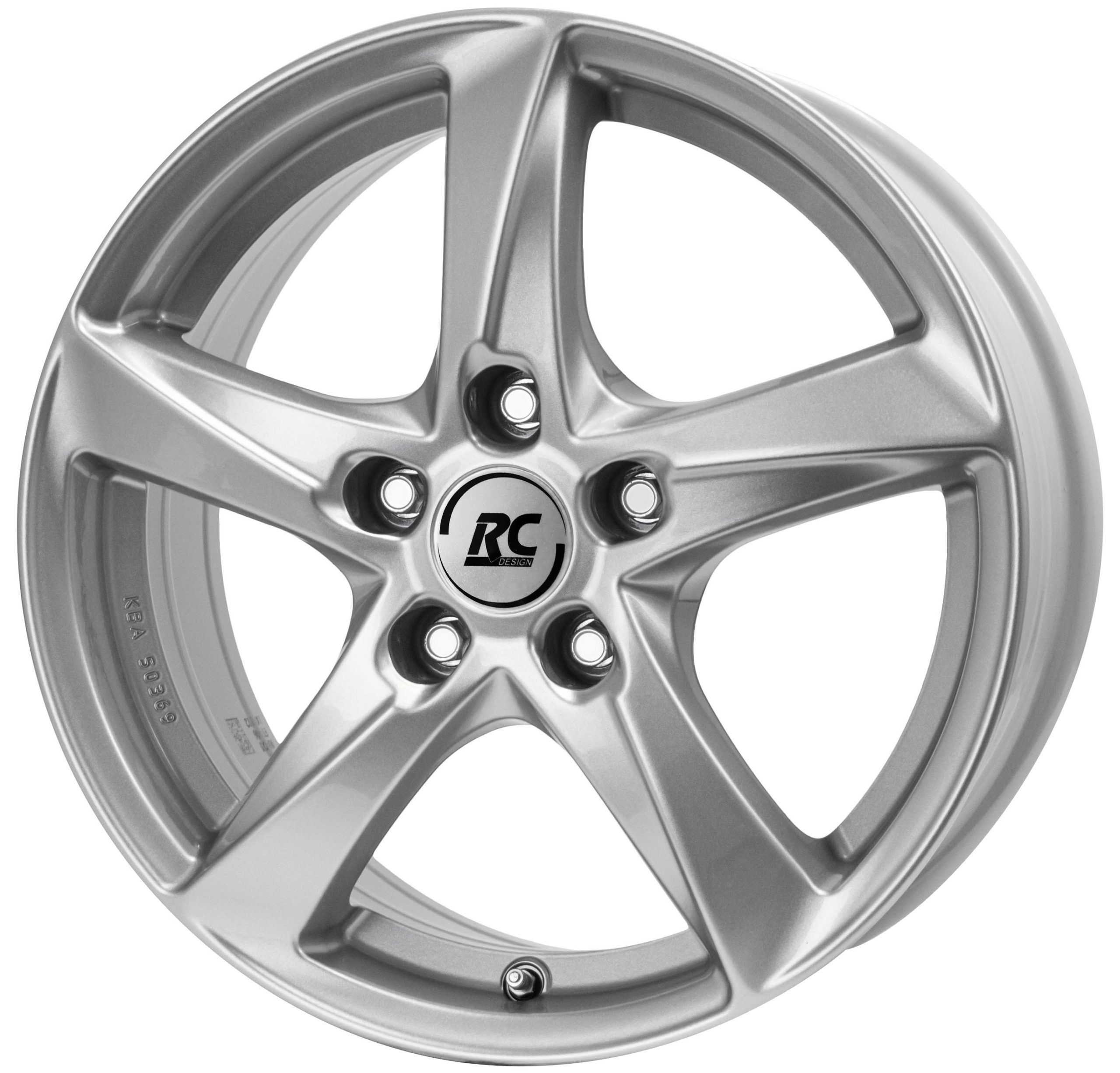 RCDesign RC30 16x6 ET37 4x100 Kristallsilber (KS)