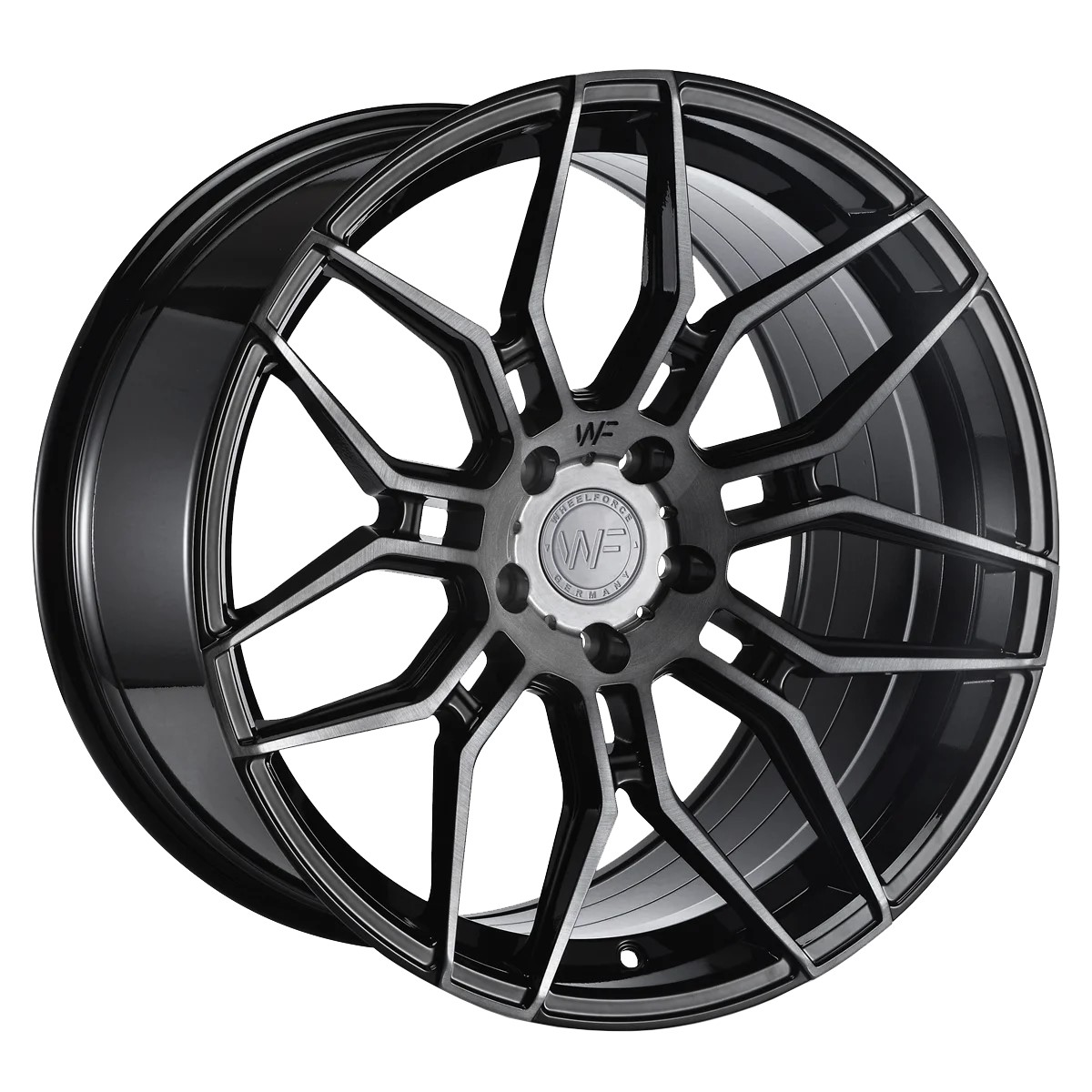 Wheelforce Wheels CF2-FF 20x8.5 ET28 5x112 Brushed Shadow