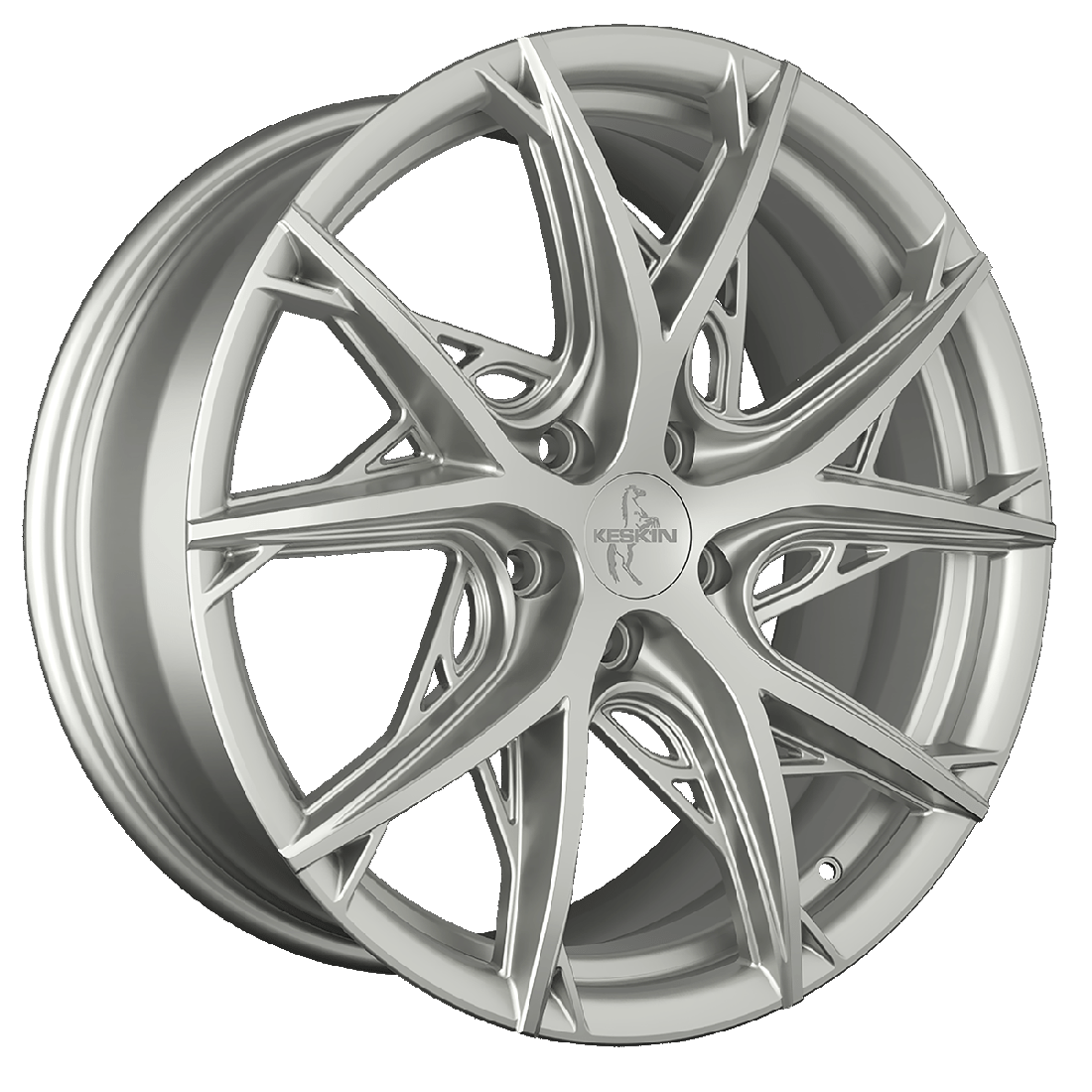 Keskin KT24 19x8.5 ET30 5x112 Silver Painted