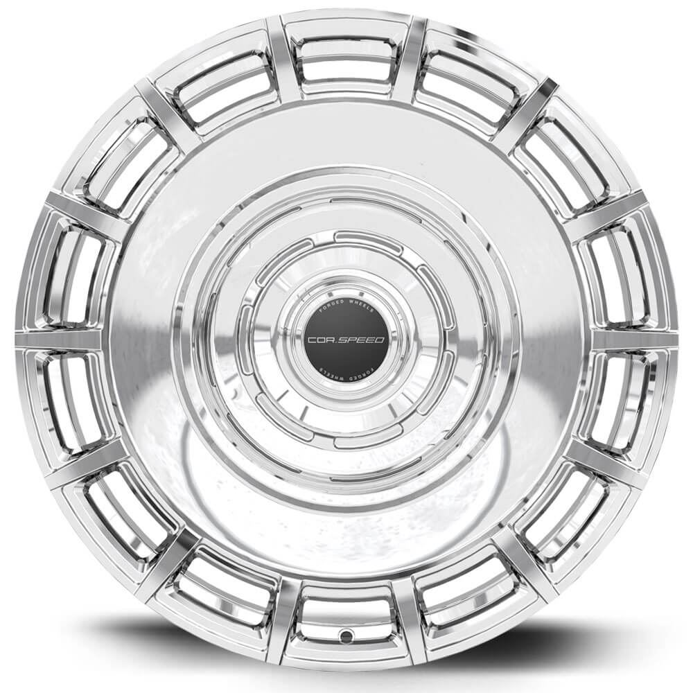 Corspeed Forged Imperio 24x13.5 ET und LK frei wählbar, Full Polished 1
