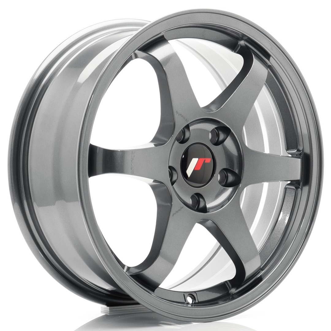 Japan Racing JR3 17x7 ET40 4x100 Gun Metal