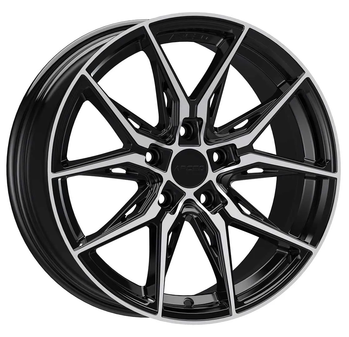 Arceo MARSEILLE 17x7.5 ET35 5x110 Black Diamond