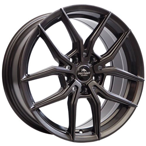Forzza Wheels Orbit in Gunmetal Farbe