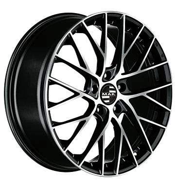 MAK MONACO-D 19x10 ET45 5x130 Black Mirror