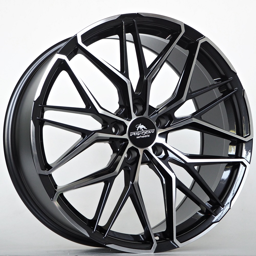 Forzza Wheels STONE 20x8.5 ET25 5x112 Noir Magie face polie