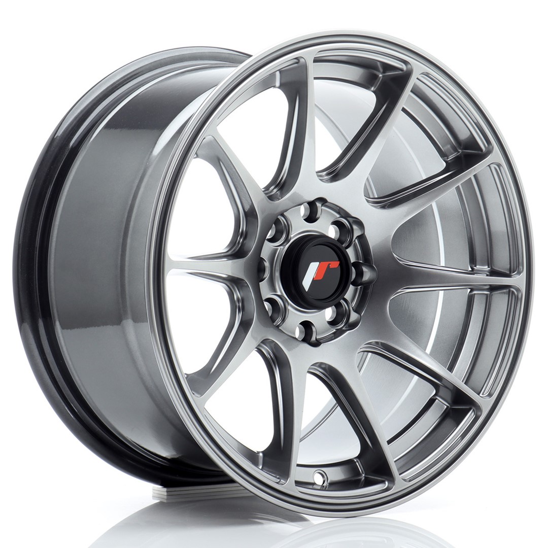Japan Racing JR11 15x8 ET25 4x100/108 Hyper Black