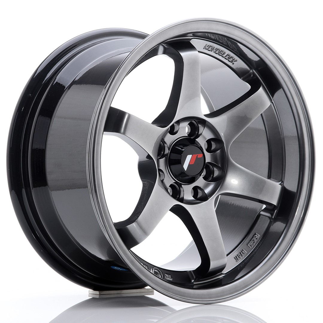 Japan Racing JR3 15x8 ET25 4x100/108 Noir Hyper