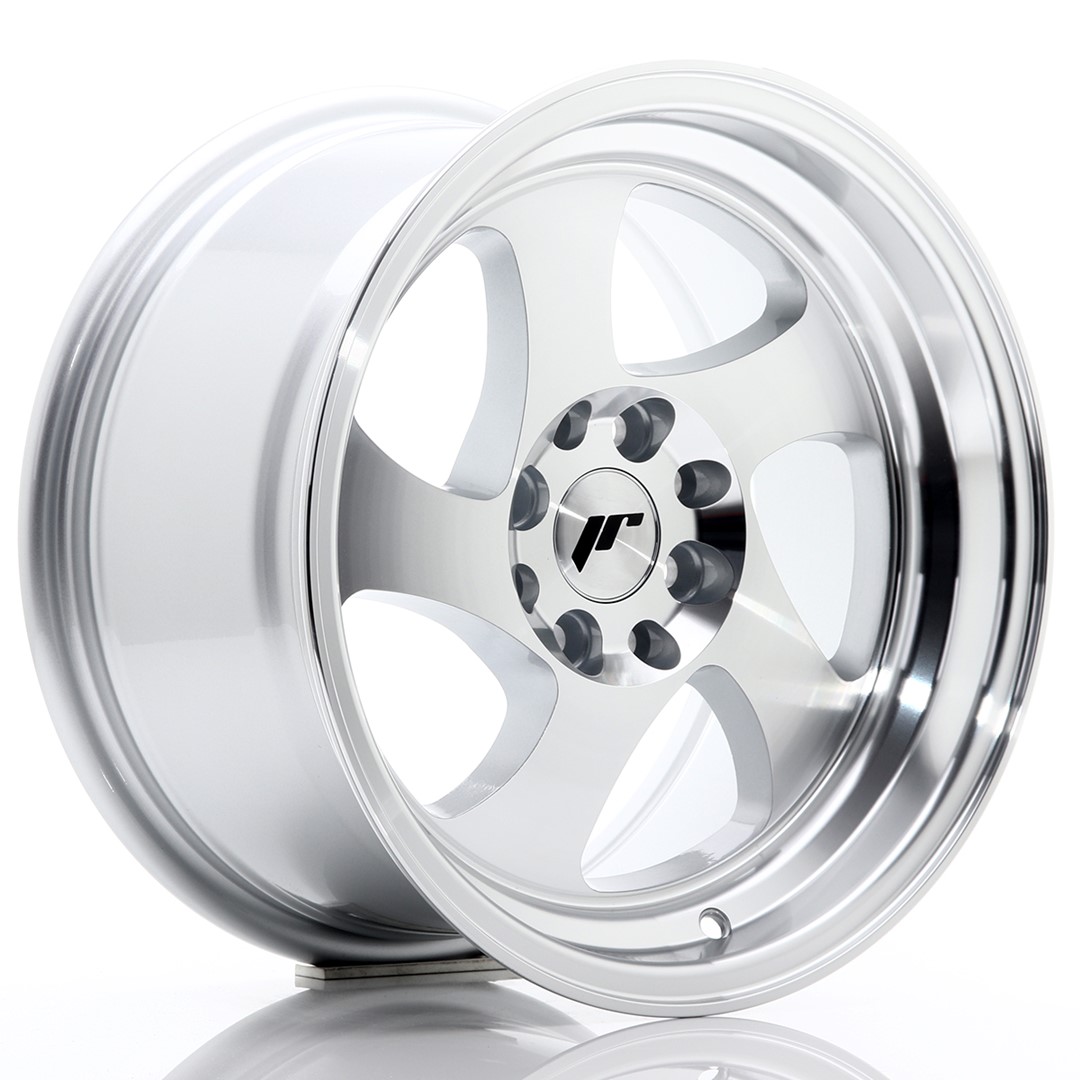 Japan Racing JR15 15x8 ET20 4x100/108 Argent Face Usinée