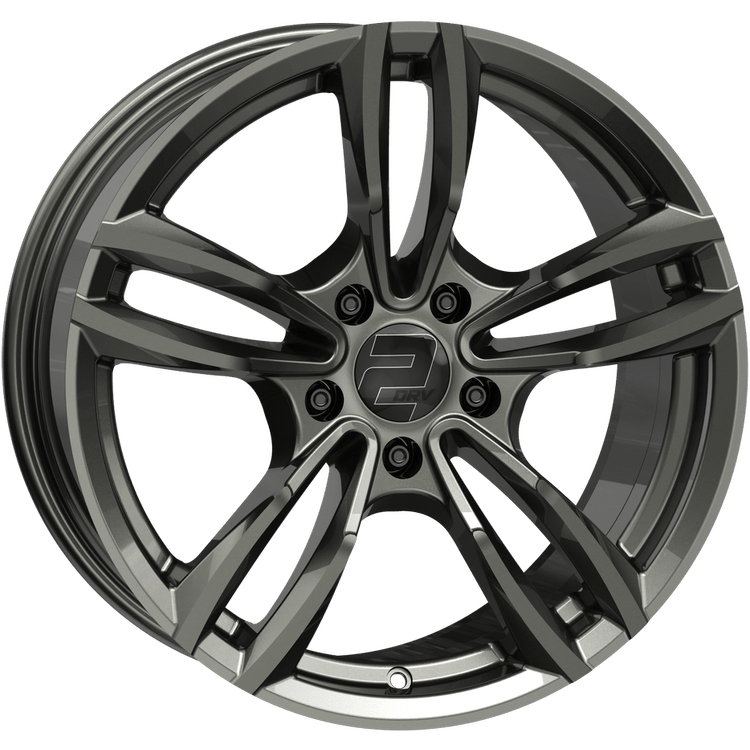 2DRV WH29 17x7.5 ET37 5x112 Gris Foncé Laqué