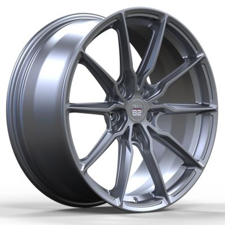 Team82 SI610 19x8.5 ET43 5x112 Hyper Silver