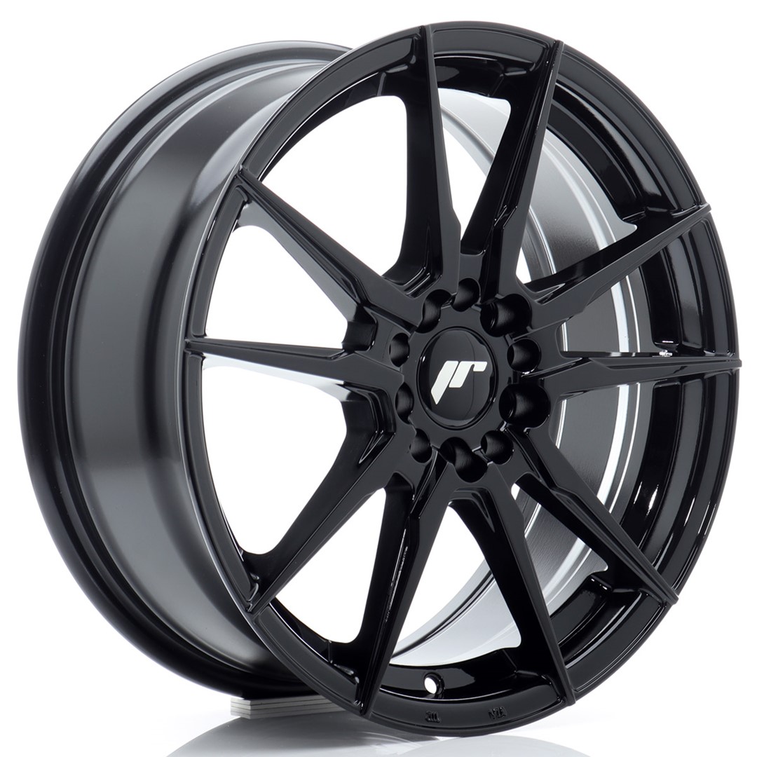 Japan Racing JR21 17x7 ET25 4x100/108 Gloss Black
