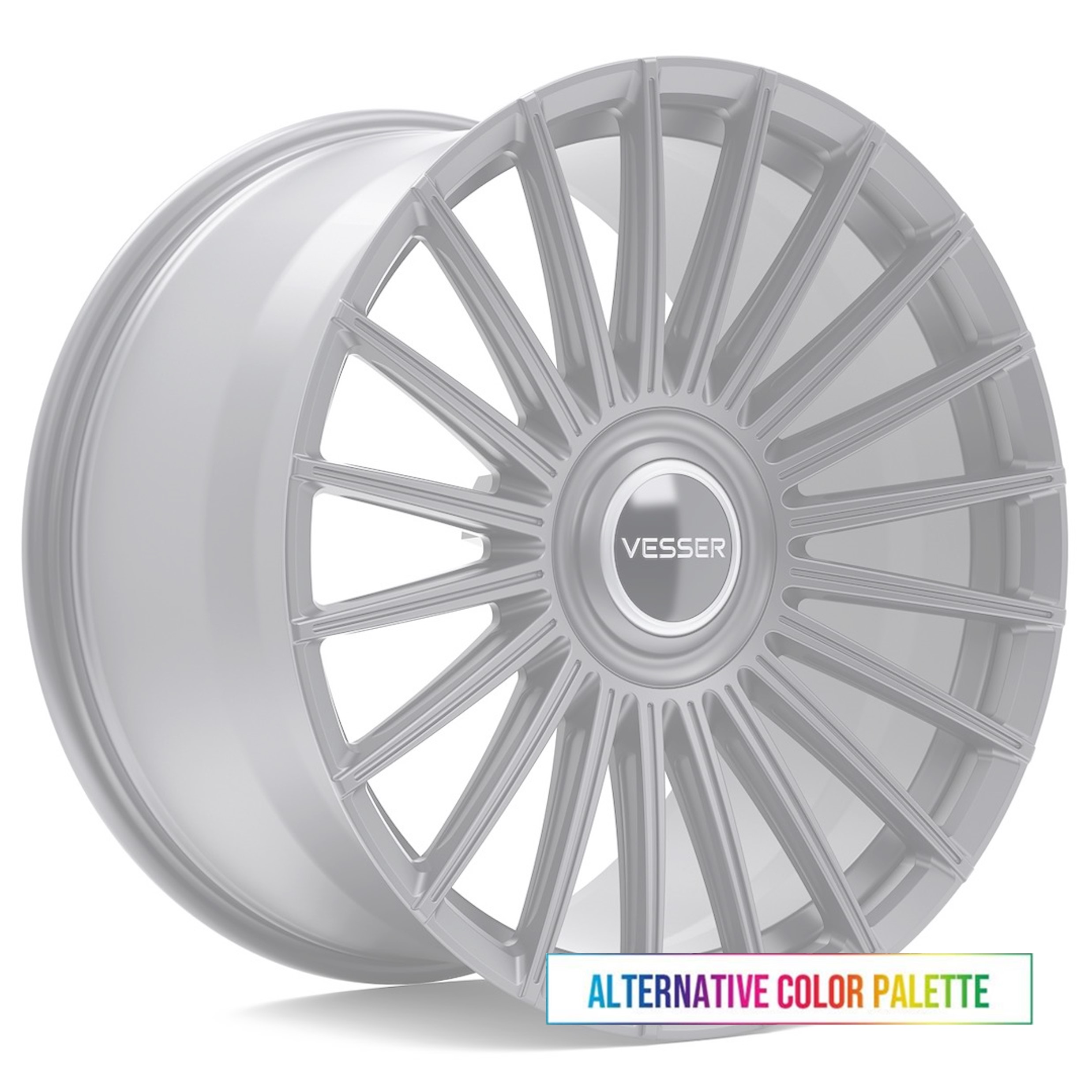 Vesser VSR5 22x10 ET25-60 Custom Finish (ET, LK und Farbe frei wählbar)