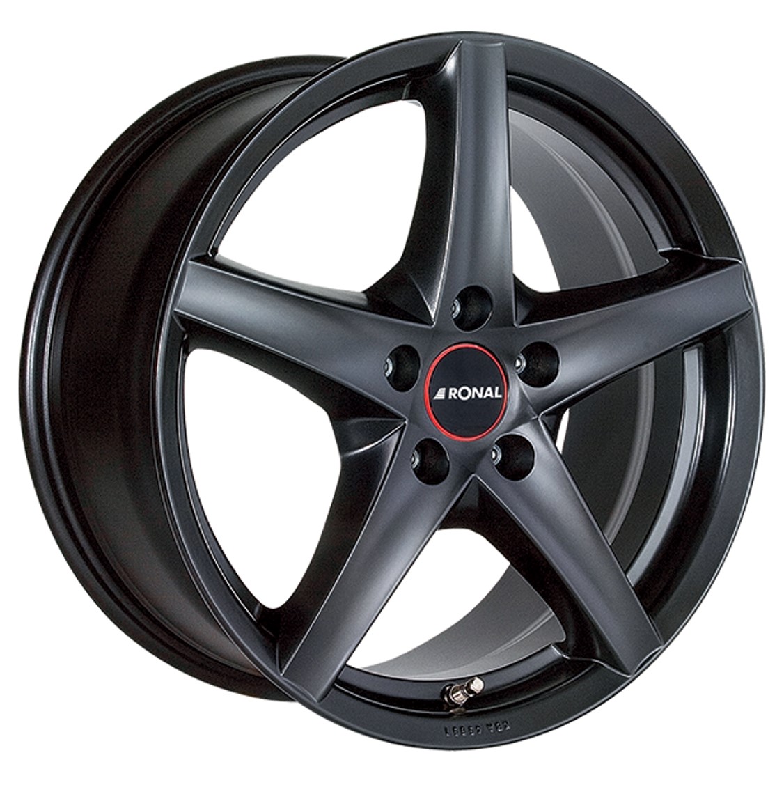 Ronal R41 16X7 ET35 5X120 MATTSCHWARZ