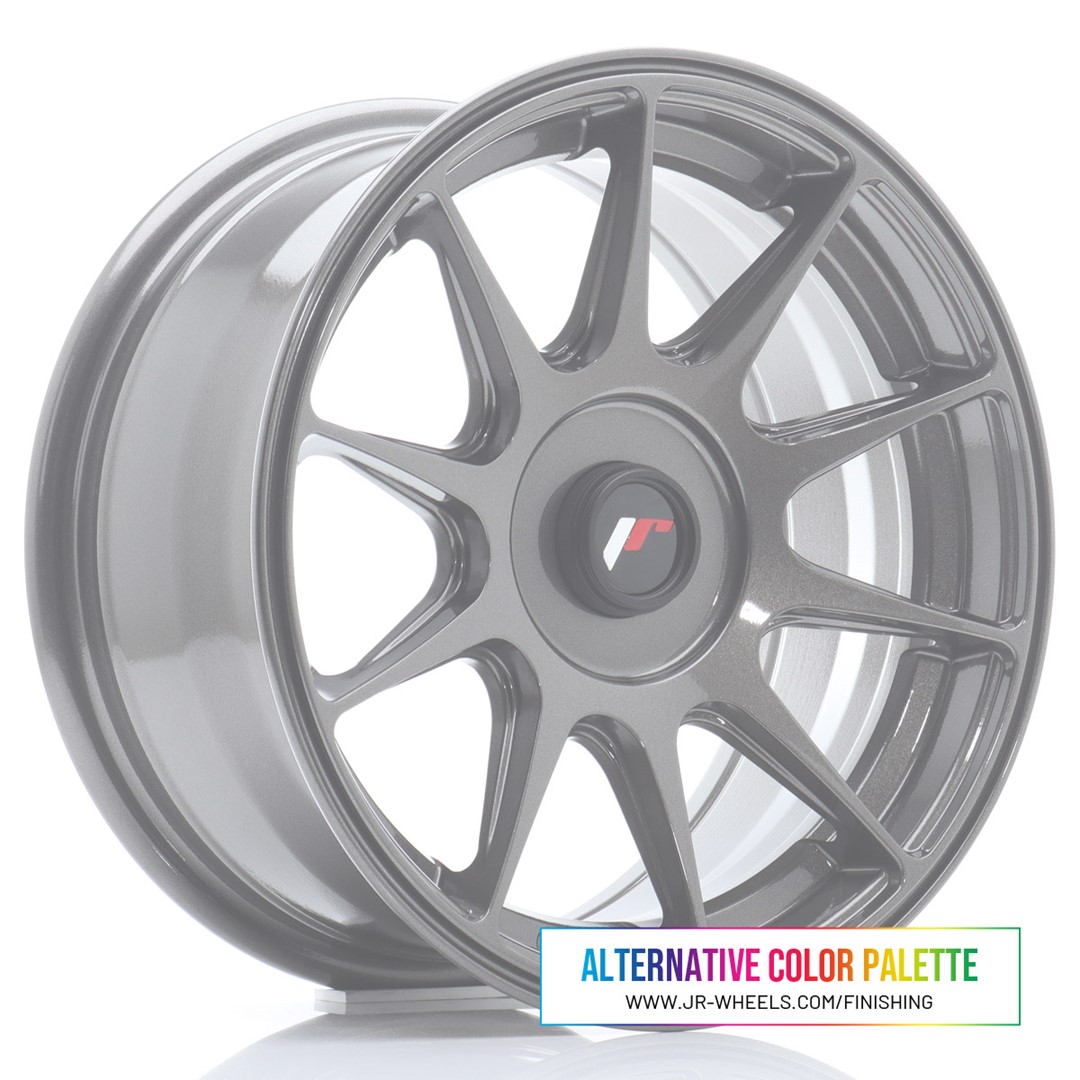 Japan Racing JR11 15x7 ET20-30 Custom Finish (ET, PCD and colour freely selectable)