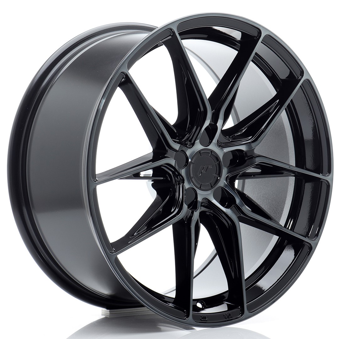 Japan Racing JR44 18x8.5 ET20-48 Blank (5H) Black Machined Tinted Face