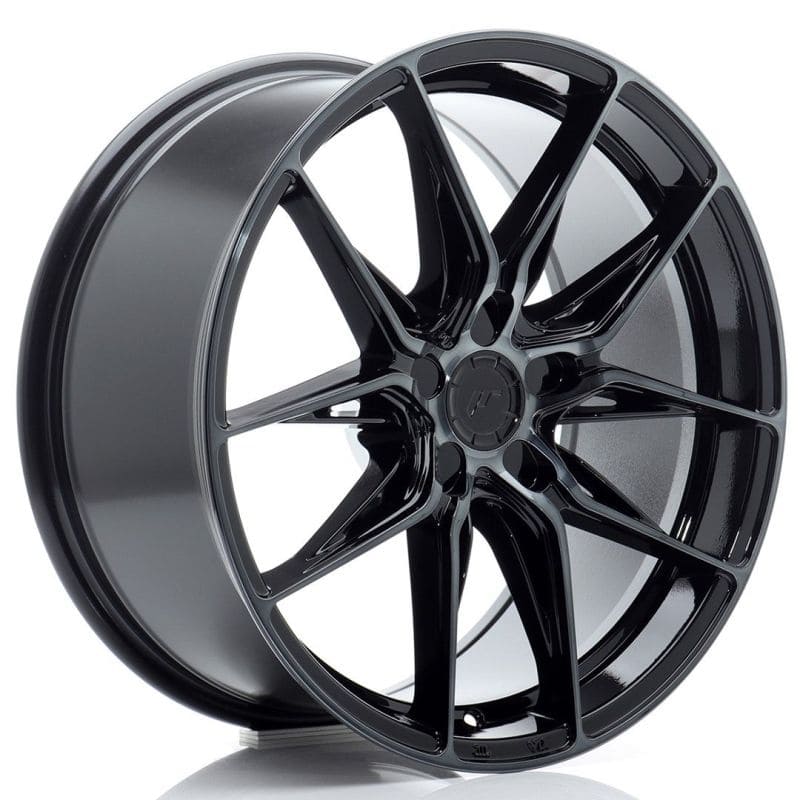 Japan Racing JR44 in Black Machined Tinted Face Farbe