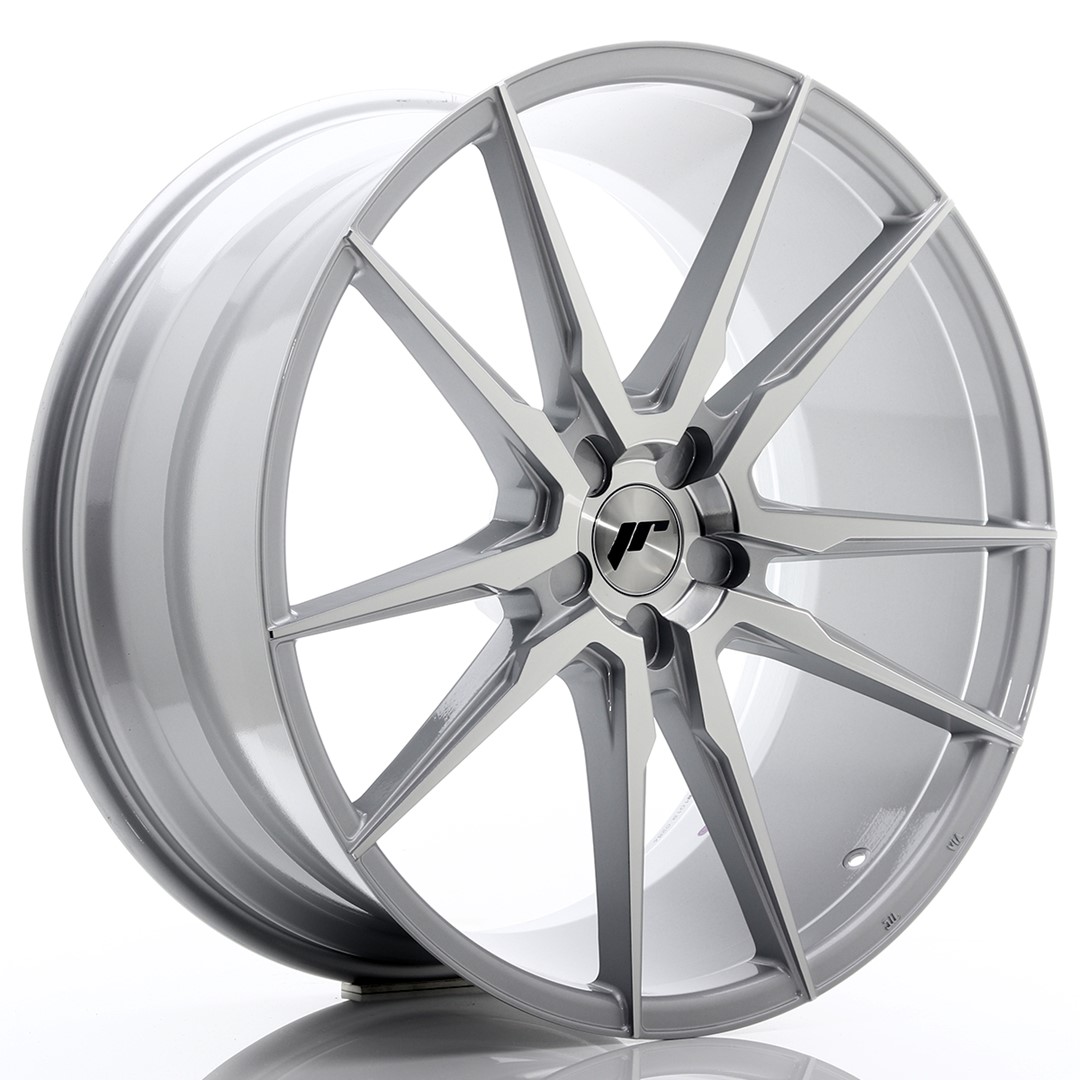 Japan Racing JR21 22x10.5 ET15-52 Blank (5H) Silver