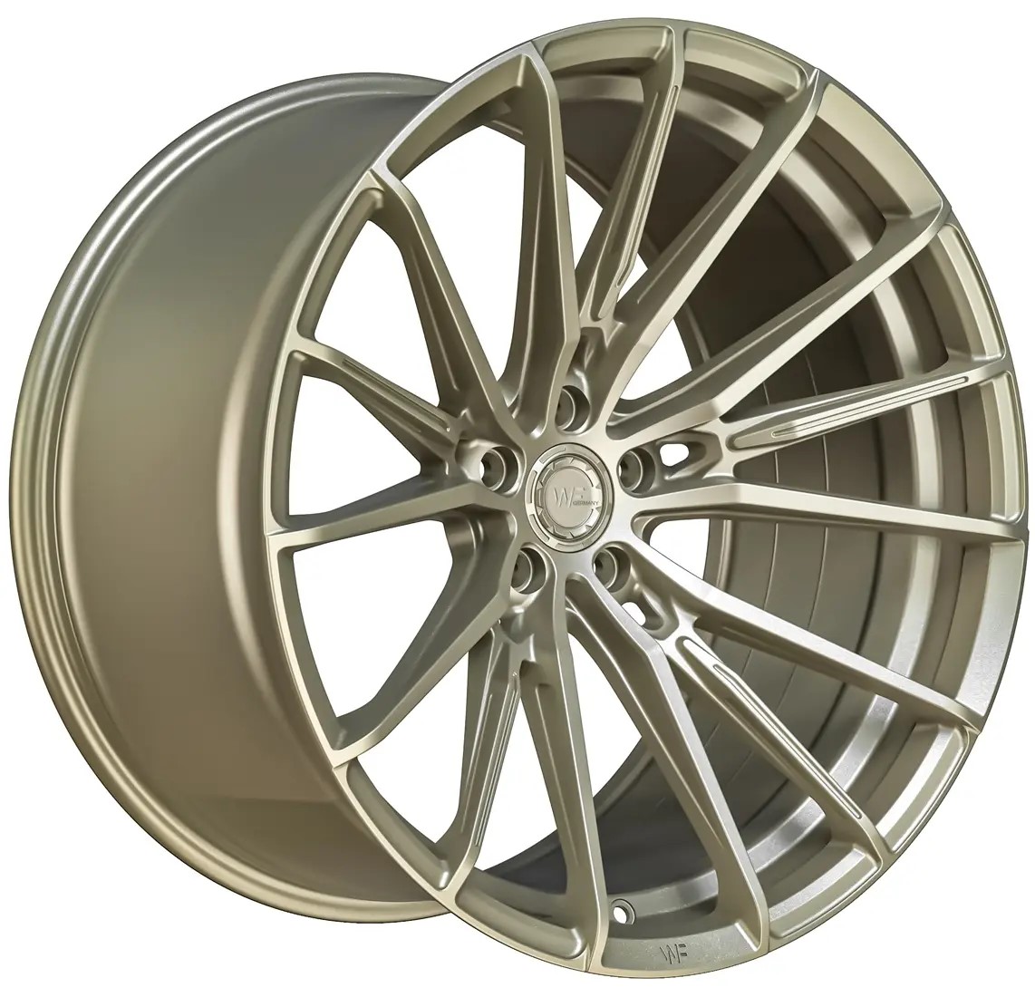 Wheelforce Wheels CF.4-FFR 22x11 ET10 5x112 Light Gold