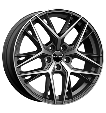 GMP LUNICA 20x9.5 ET50 5x112 Anthracite Mat Diamant