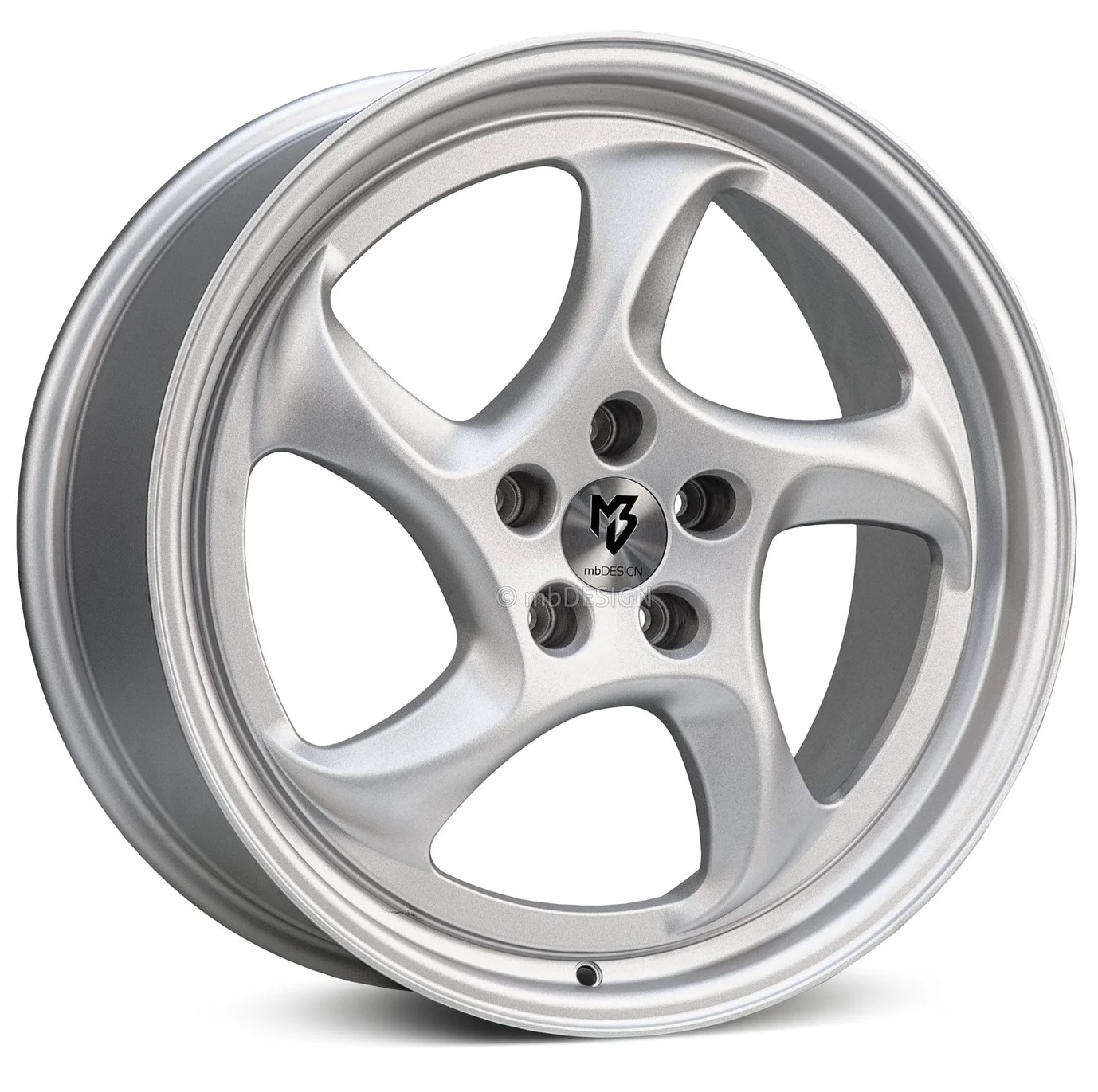 mbDESIGN TURBO 19x9 ET42 5x114.3 Unlackiert