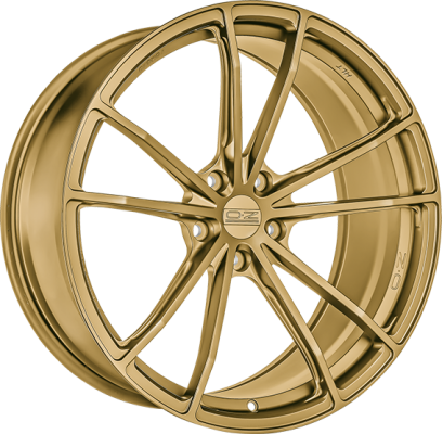 OZ ZEUS HLT 21x10 ET12 5x112 Race Gold