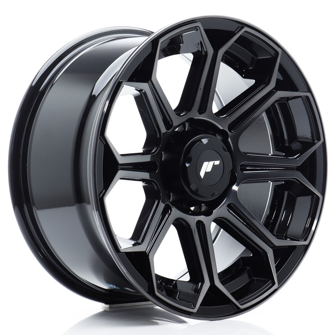 Japan Racing JRX11 18x9 ET25 6x139.7 Black Machined Tinted Face
