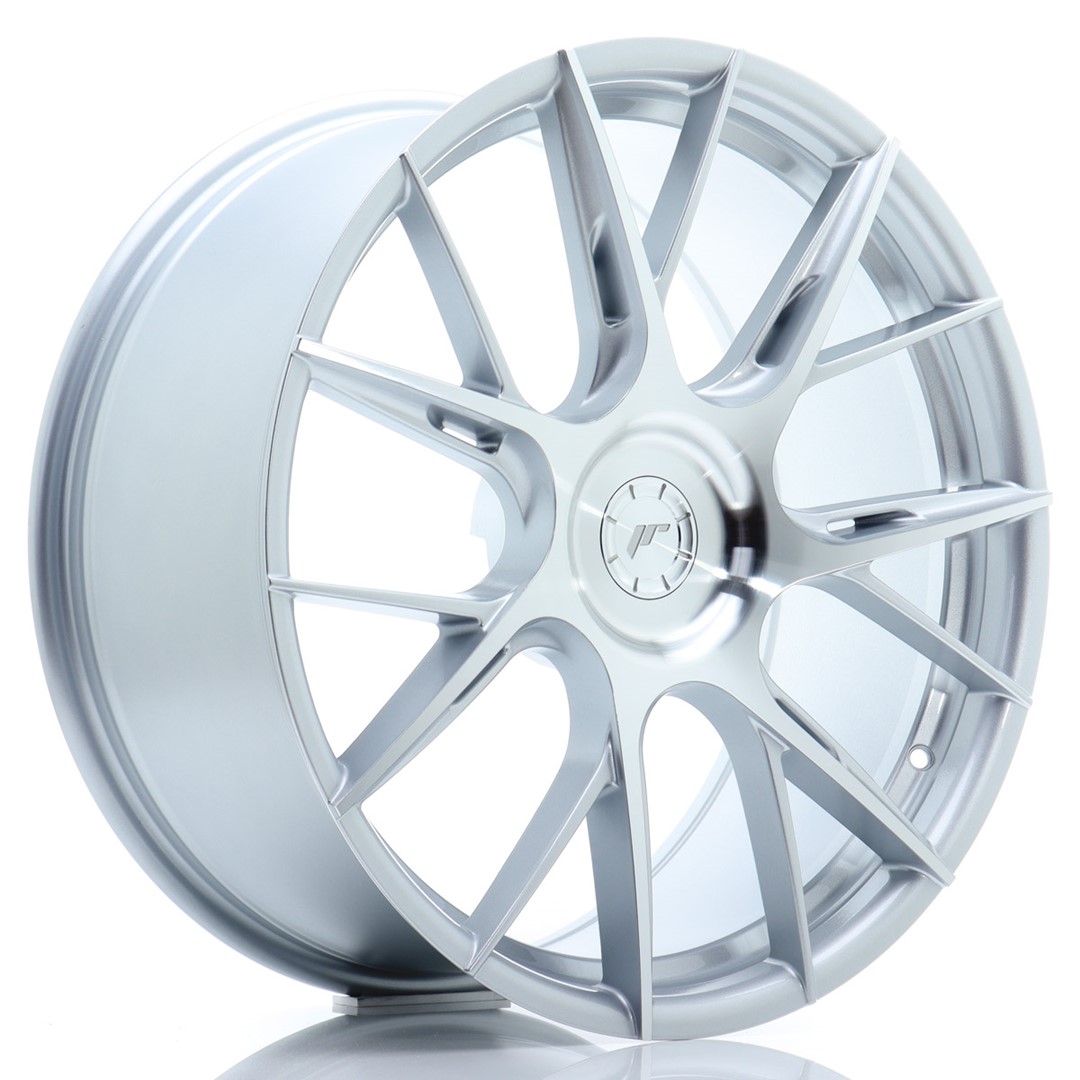 Japan Racing JR42 20x8.5 ET20-45 Blank (5H) Silver Machined Face