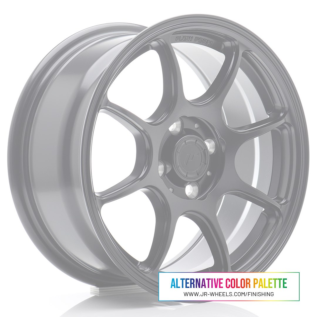 Japan Racing SL04 15x7 ET25-38 Finition Personnalisée (ET, entraxe et couleur modifiables)