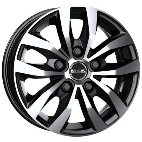 MAK LOAD5-3 17x7 ET55 5x160 Black Mirror