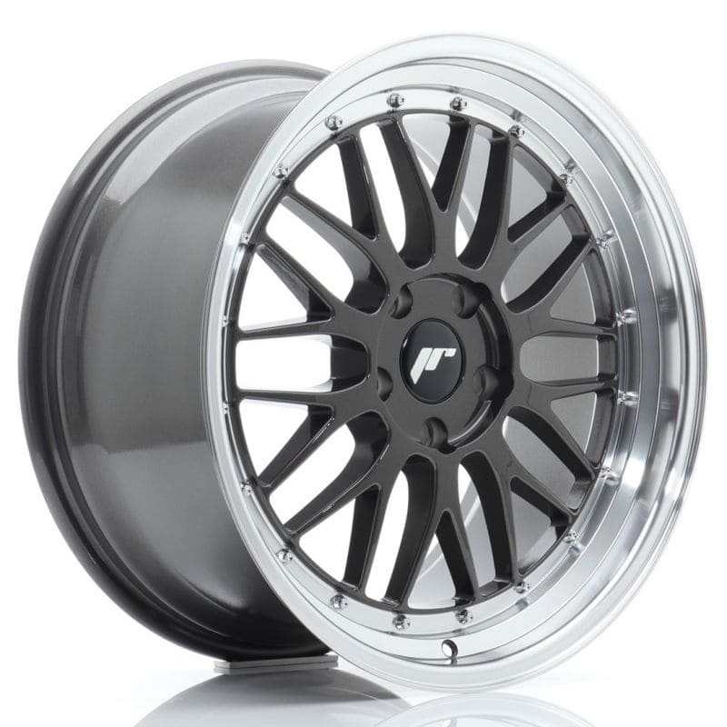 Japan Racing JR23 in Hyper Grey Machined Lip Farbe
