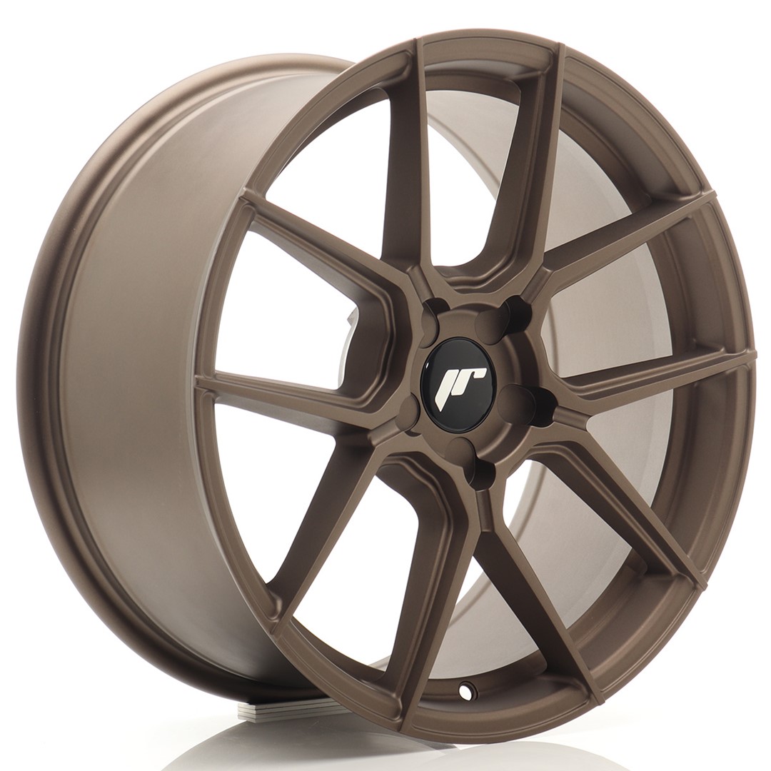 Japan Racing JR30 18x8 ET20-40 Bronze Mat (ET et entraxe au choix)