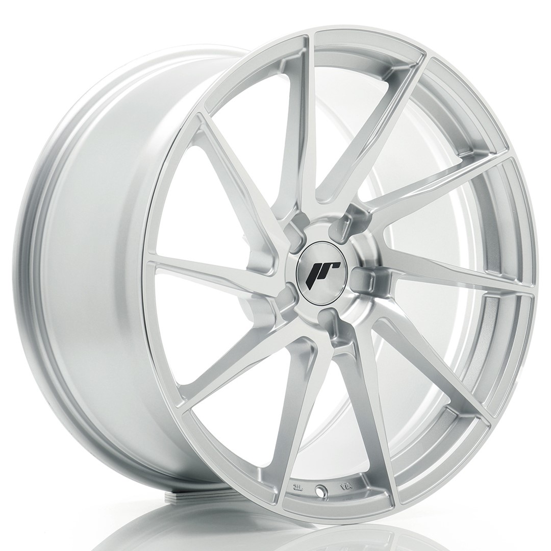 Japan Racing JR36 19x9.5 ET20-45 Silver Machined Face (ET und LK frei wählbar)