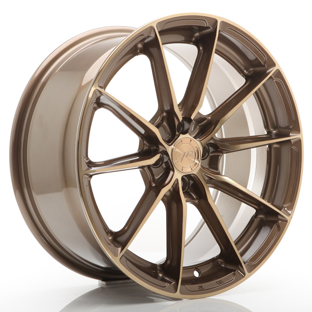 Japan Racing JR37 17x8 ET40 4x100 Platinum Bronze