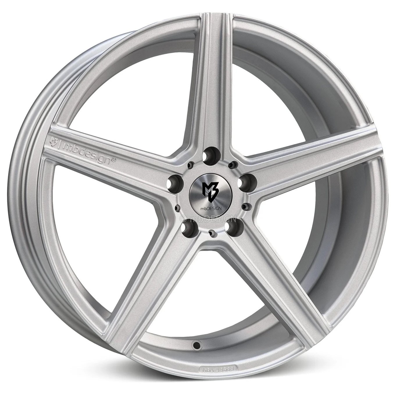 mbDESIGN KV1 20x9 ET42 5x127 Unlackiert