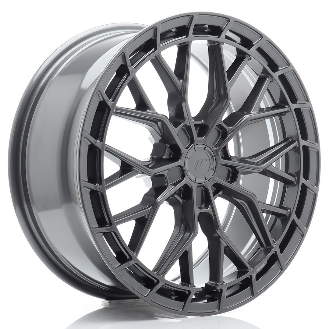 Japan Racing JR48 19x8.5 ET20-45 Gris Hyper (ET et entraxe sélectionnables)