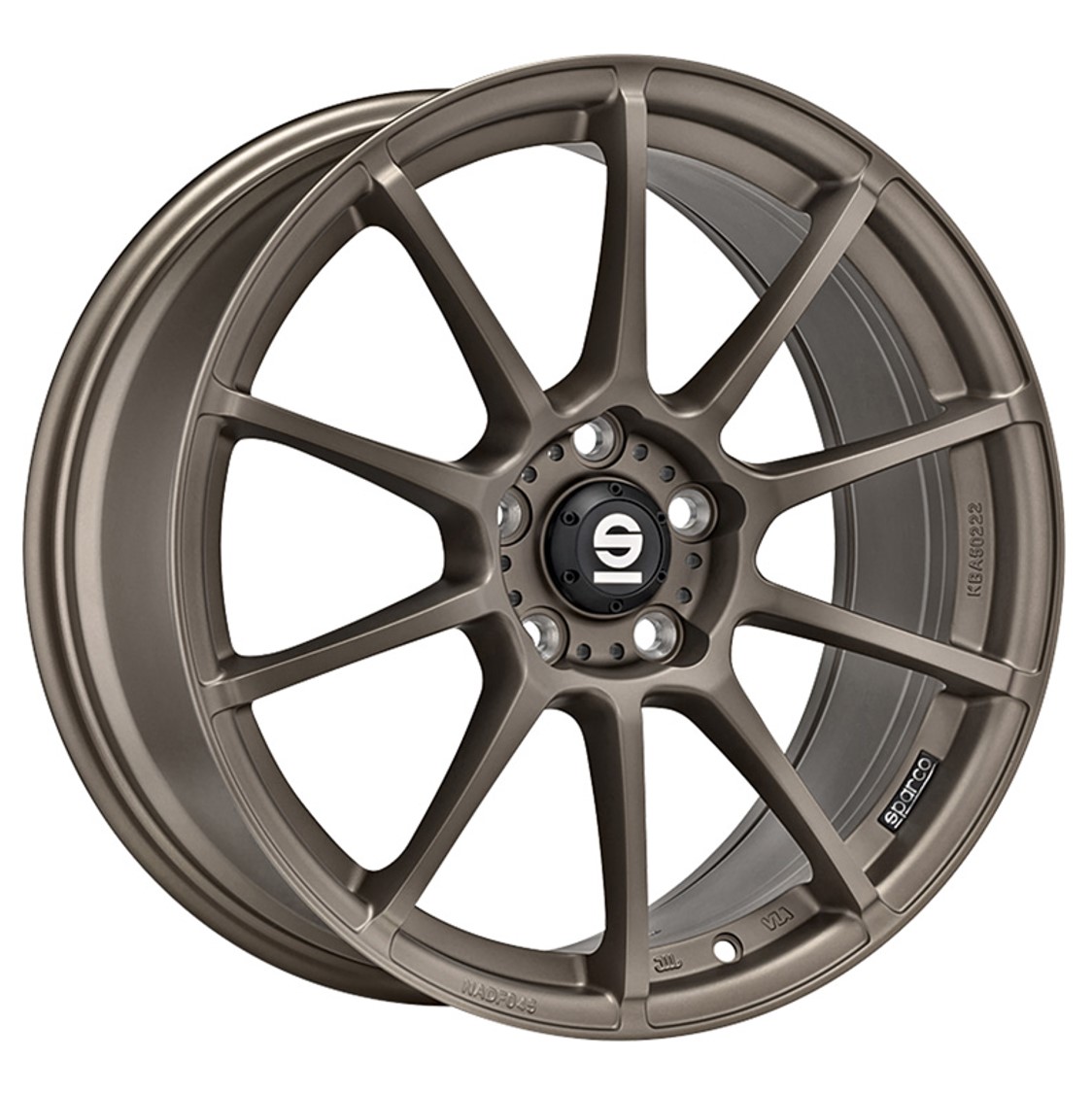 SPARCO ASSETTO GARA 20X8.5 ET40 5X114.3 MATT BRONZE