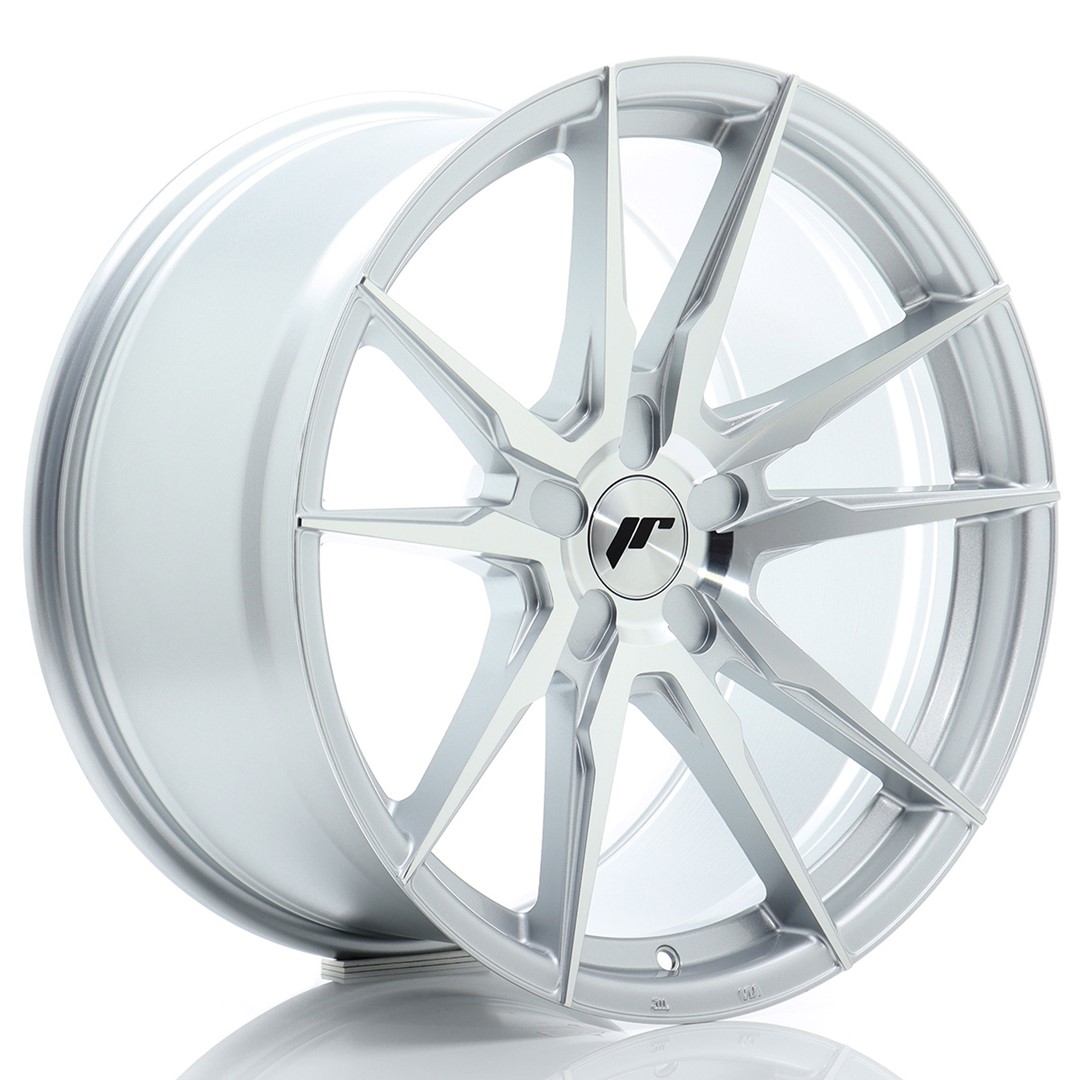 Japan Racing JR21 19x10 ET20-51 Blank (5H) Silver Machined Face