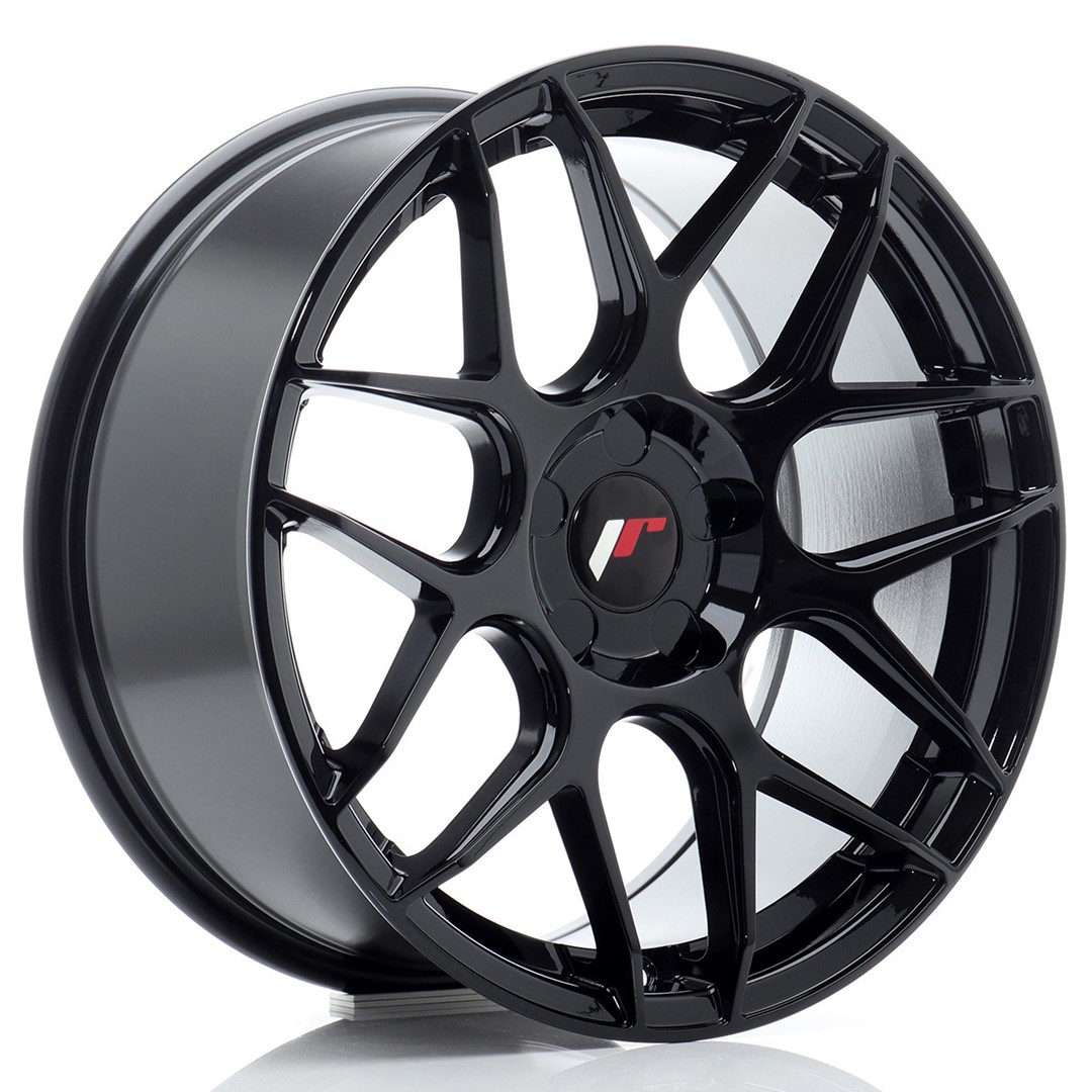 Japan Racing JR18 17x8 ET20-35 Gloss Black (ET und LK frei wählbar)