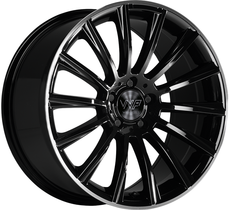 WP Wheels 990 20x8.5 ET45 5x112 Glanz-Schwarz Randpoliert